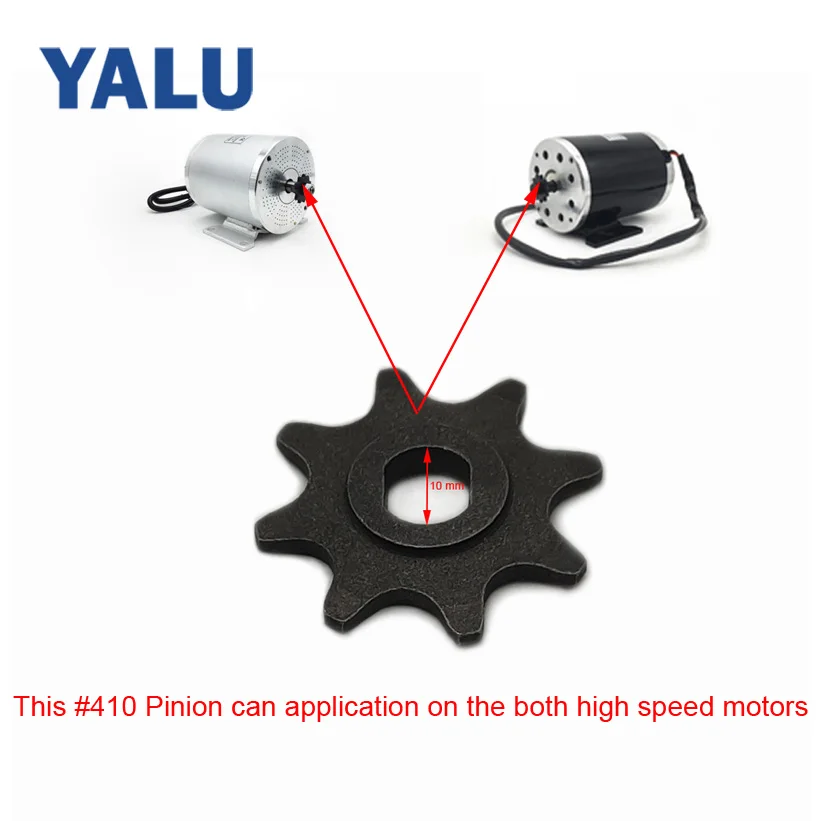 Зубчатая Звездочка для электрического скутера #410 цепной двигатель 1/2 дюйма x1/8