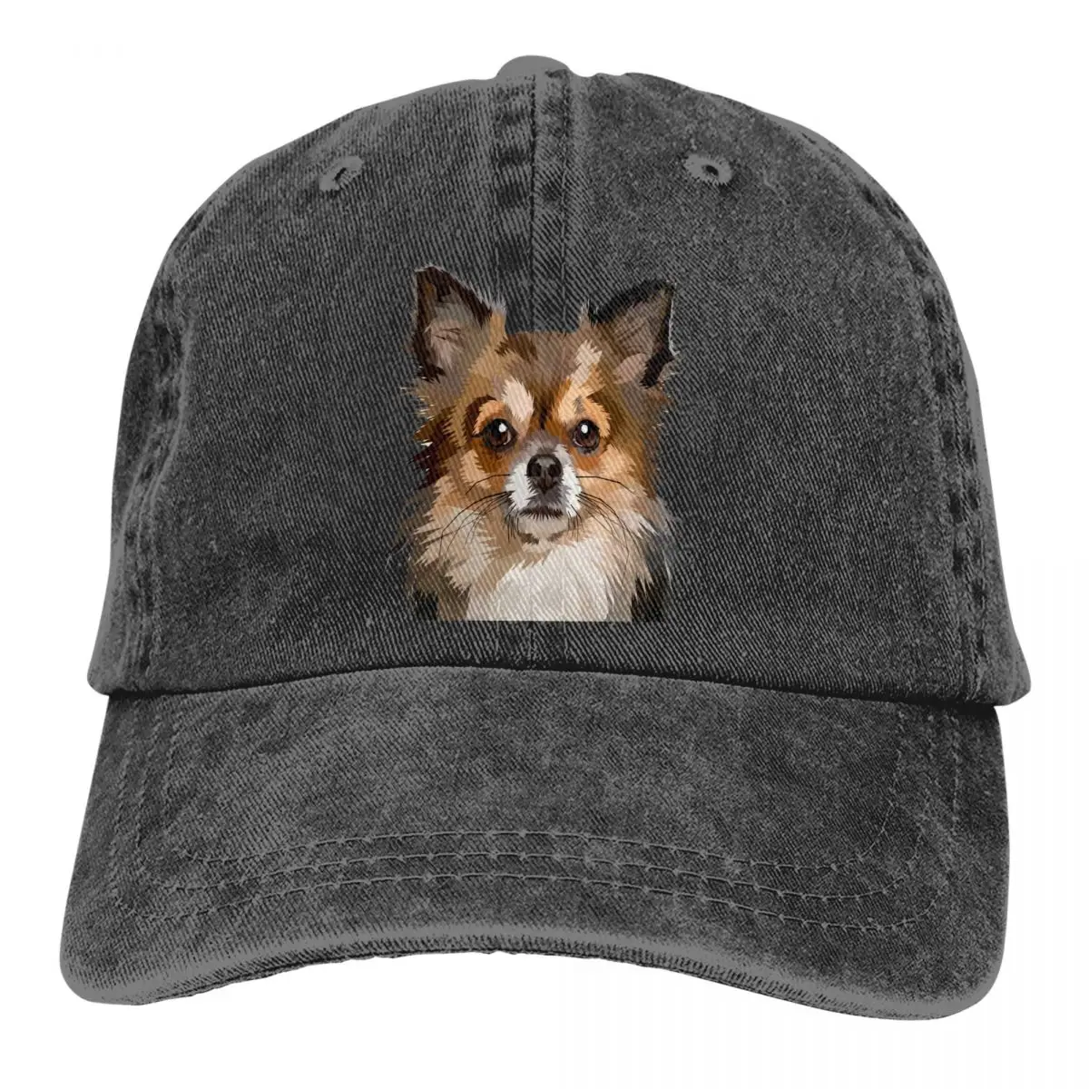 

Summer Cap Sun Visor Head Hip Hop Caps Chihuahua Mammals Cowboy Hat Peaked Hats