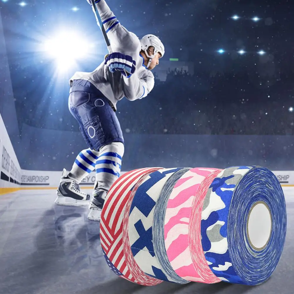 

Hockeytape Tape Ice Hockey Transparent Sports Tape High Stick Non Slip Skid Protection High Viscosity Sport Equipment