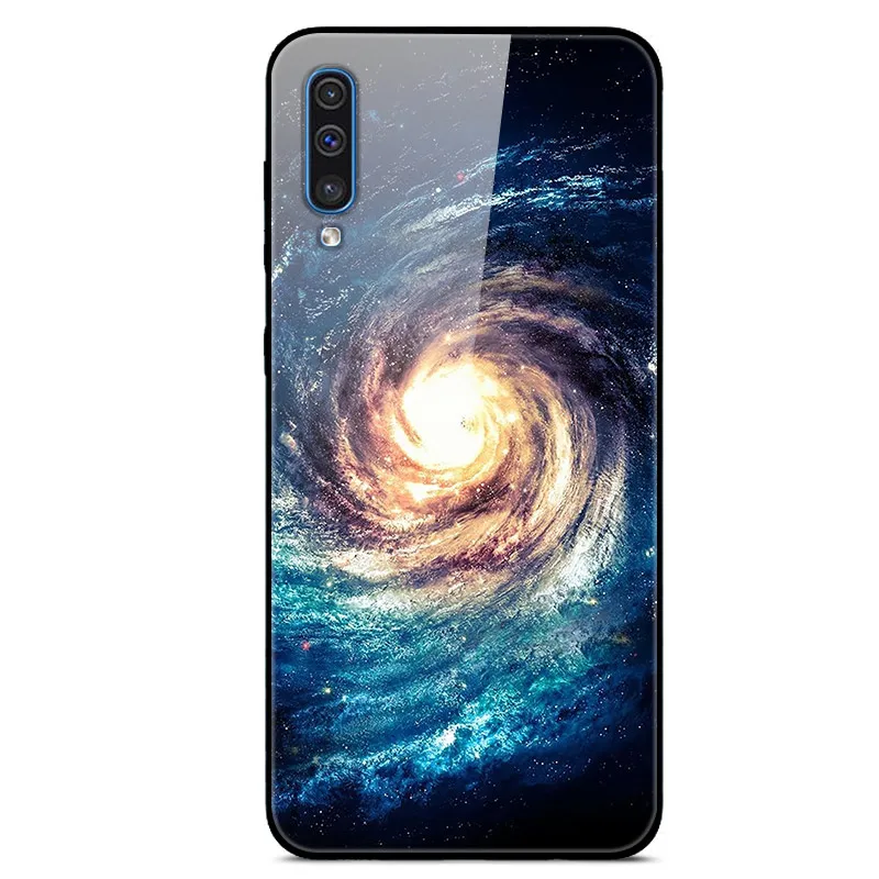 31 Чехол из закаленного стекла для samsung A50, чехол для samsung Galaxy A50 A505F A505 A 50, Fundas Coque - Цвет: 31