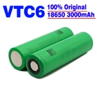 Прочный аккумулятор 18650 VTC6 3000 мАч, предназначенный для электрических игрушек, электронных сигарет и доставки воздушным транспортом