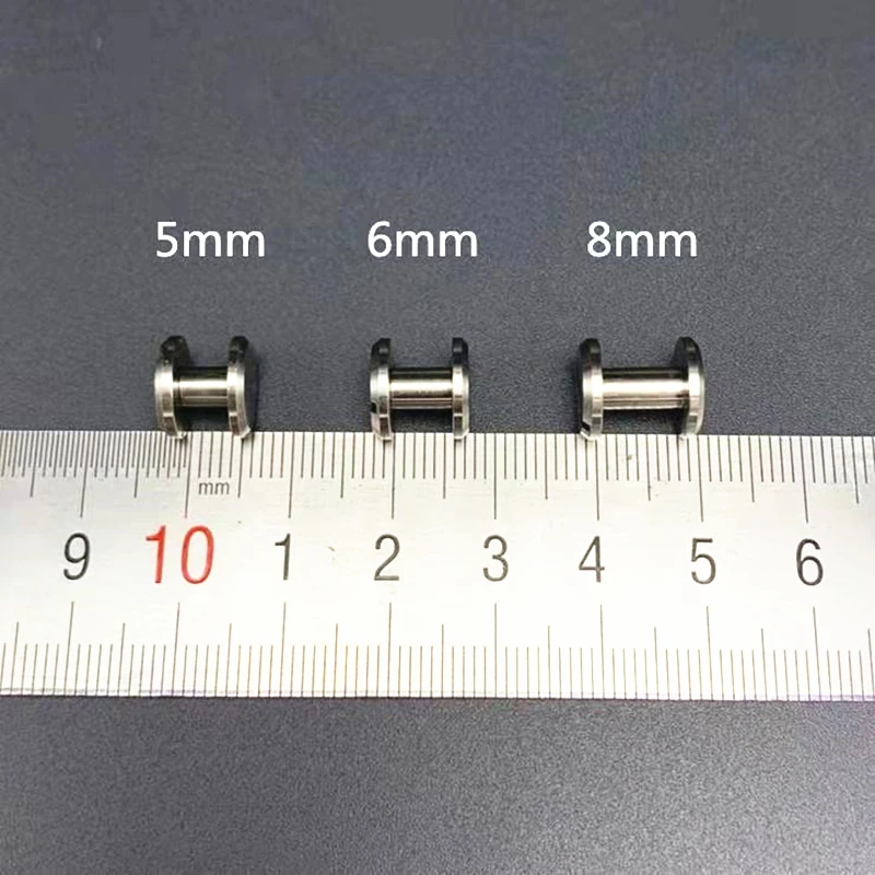 Титановый винт TA1 с плоской головкой для пряжки ремня 3 шт. в комплекте| |