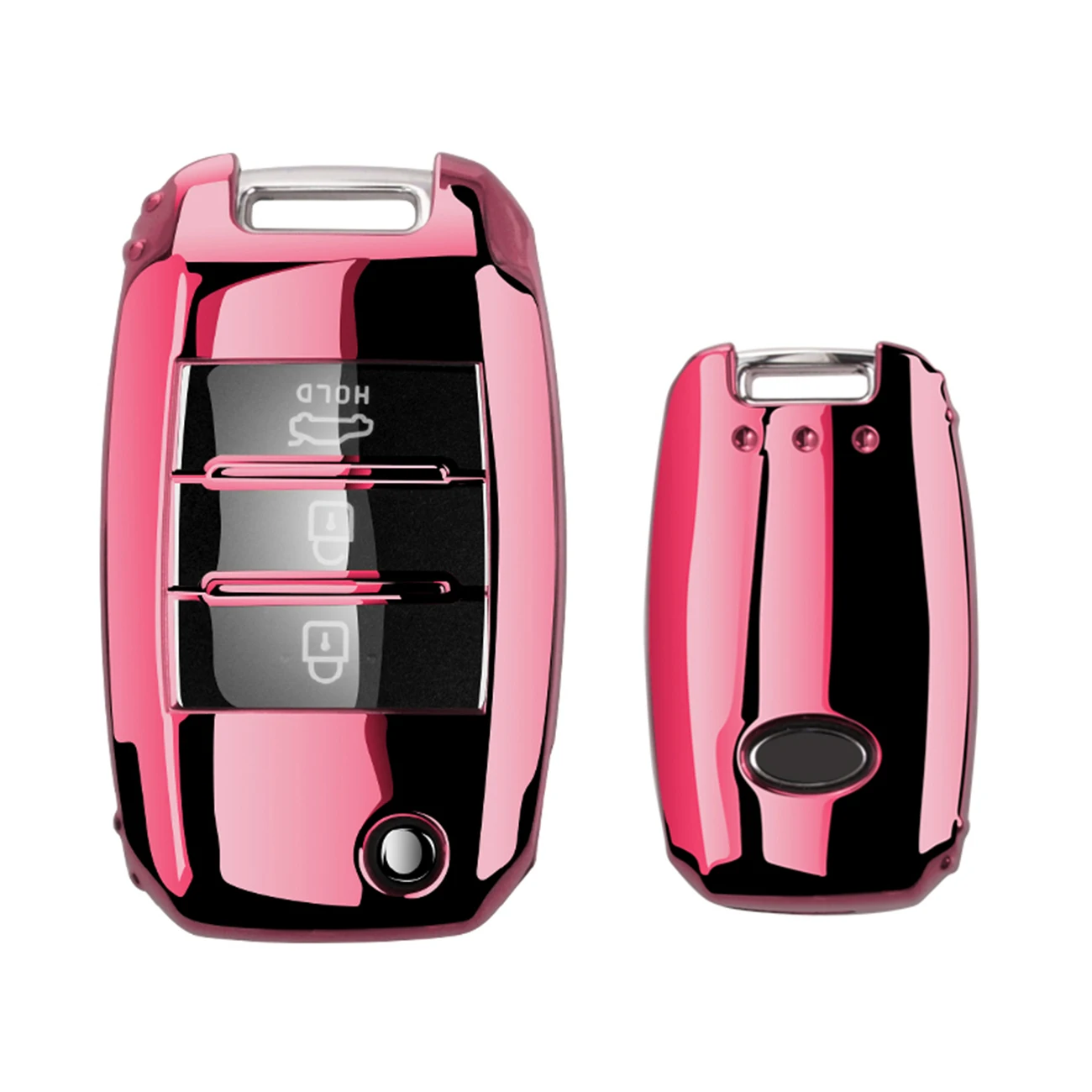 

Soft TPU Full Cover Car Remote Key Case Keychain For KIA K2 K3 K4 K5 Rio QL Ceed Sorento Cerato Sportage Auto Key Shell Holder