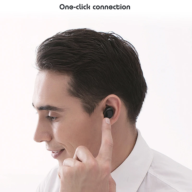 

New Tws Wireless Headphones Bluetooth Earphone Supports iOS / Android Face ID Sports Headset with Charging Box For iPhone Xiaomi