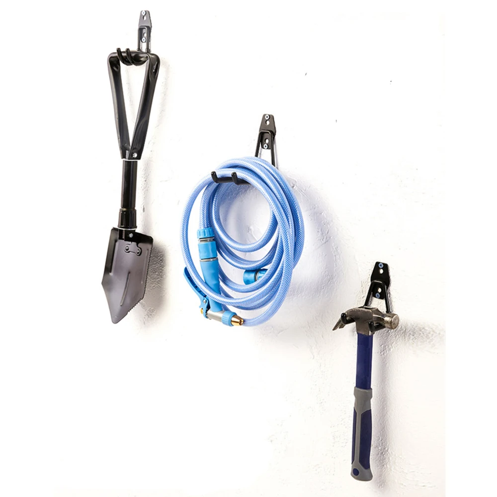 

Wall Mount Hooks Tube Stand Holder For Bracket High Quality Metal 2pcs Durable Gardening Supplies Home Decoration