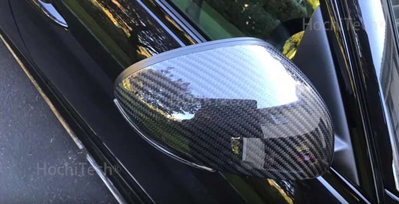 Зеркало высокого качества крышка для Alfa Romeo Stelvio- Настоящее карбоновое волокно зеркало заднего вида боковое зеркало покрытие автомобиля Стайлинг