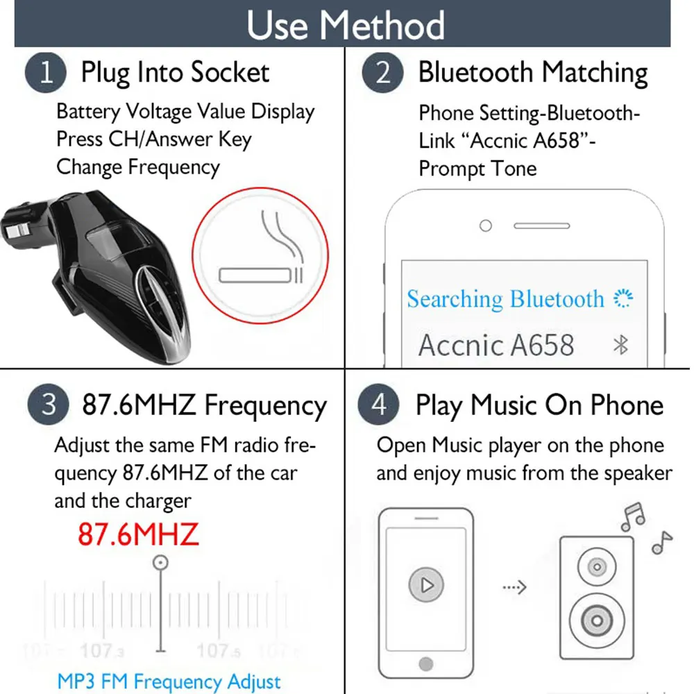 Автомобильный Bluetooth V4.0 MP3 музыкальный плеер карта радио DC 12 24 в матричный ЖК экран