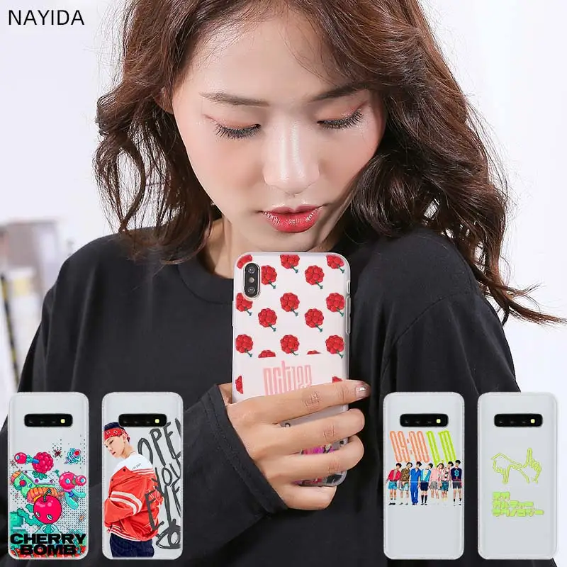 Мягкий Силиконовый ТПУ чехол с рисунком для Samsung Galaxy S21 S20 S7 Edge S8 S9 S10 Plus S11 Lite Ultra NCT 127