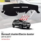 Для Renault Duster Dacia Duster 2014 2015 2016 2017 автомобильный коврик для приборной панели, коврик для приборной панели, Накладка для подушки, коврик для интерьера, ковер от солнца