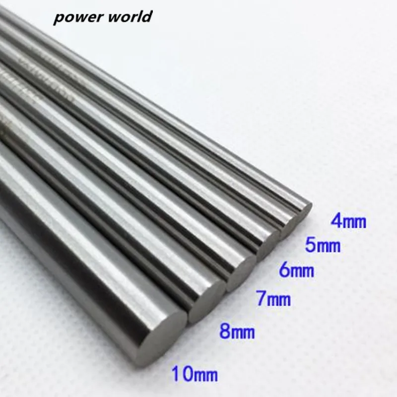 Гладкий стержень линейный направляющий жесткий вал 10 см Длинный Цилиндрический