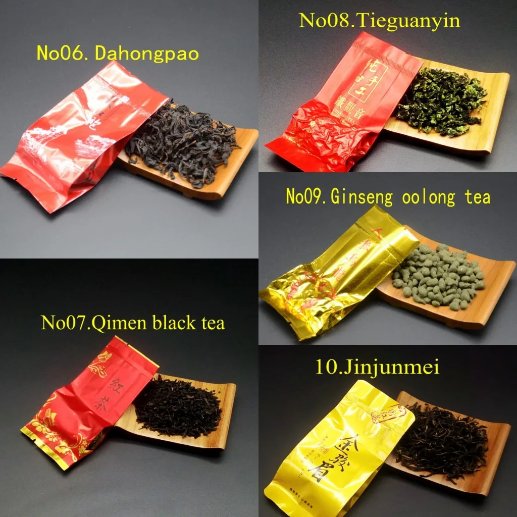 Китайский чай с 15 различными вкусами включающий молоко Oolong Pu-erh травяной цветок