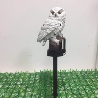 owl solar led garden light outdoor waterproof lamp lawn yard ornament decor suitable for gardens yards courtyards parks