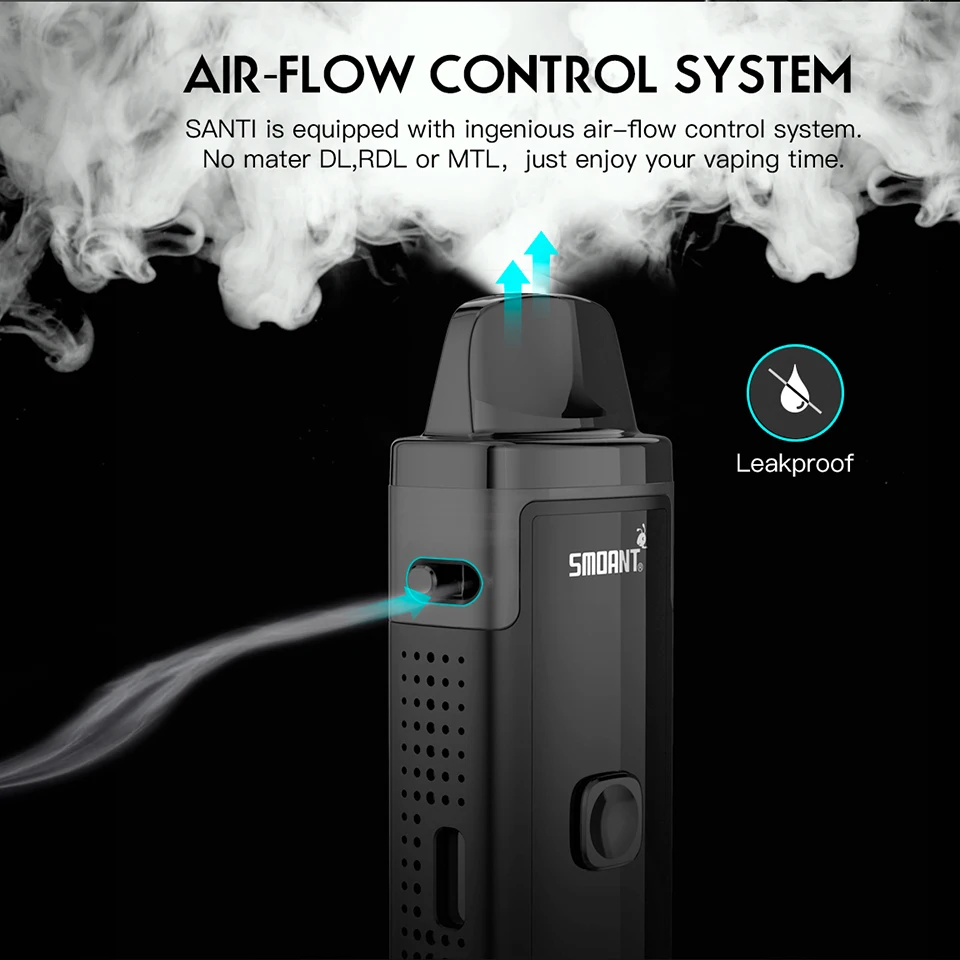 Набор для вейпа Smoant Santi Pod 40 Вт 1100 мАч | Электроника