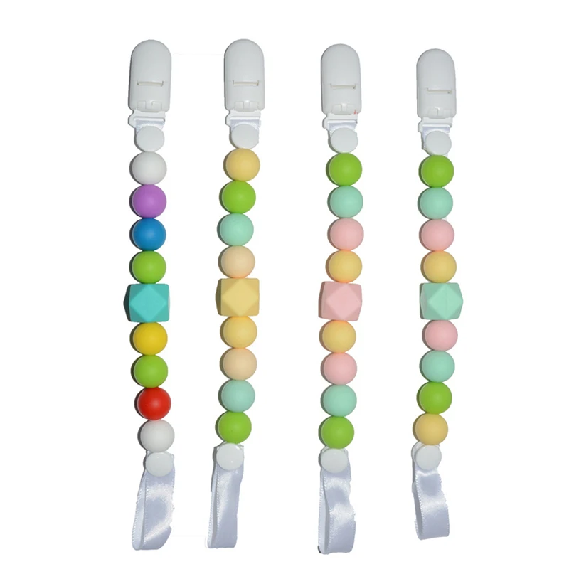 

10x Silicone Beads Necklace Food Grade Mom Nursing DIY Jewelry Baby Teethers 12mm