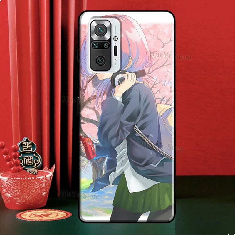 Чехол Nakano Miku для Xiaomi Redmi Note 12 Pro 11 9 8 10 9S 10S 11S 12S 12C 9C 10A 10C |