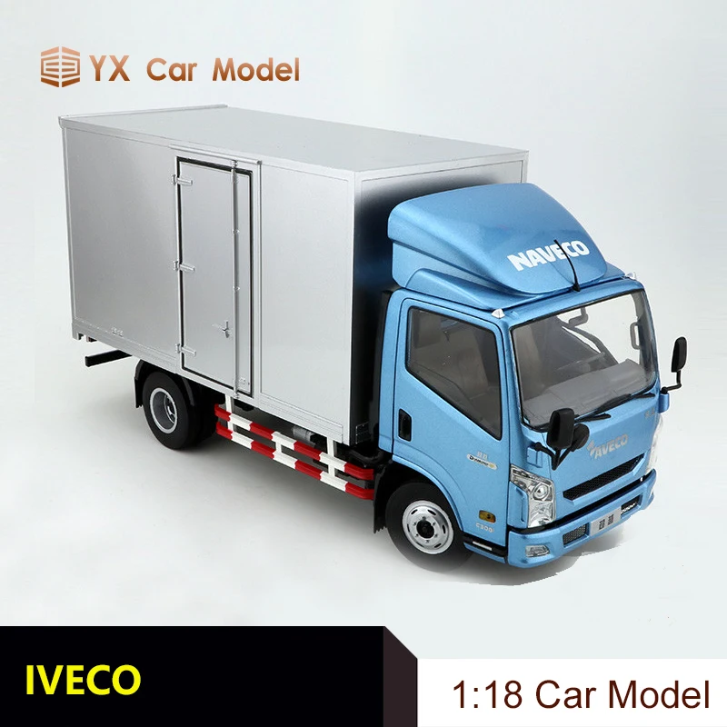 

1:18 оригинальный Nanjing Iveco Yuejin Chaoyue C300 фургона модель посылка