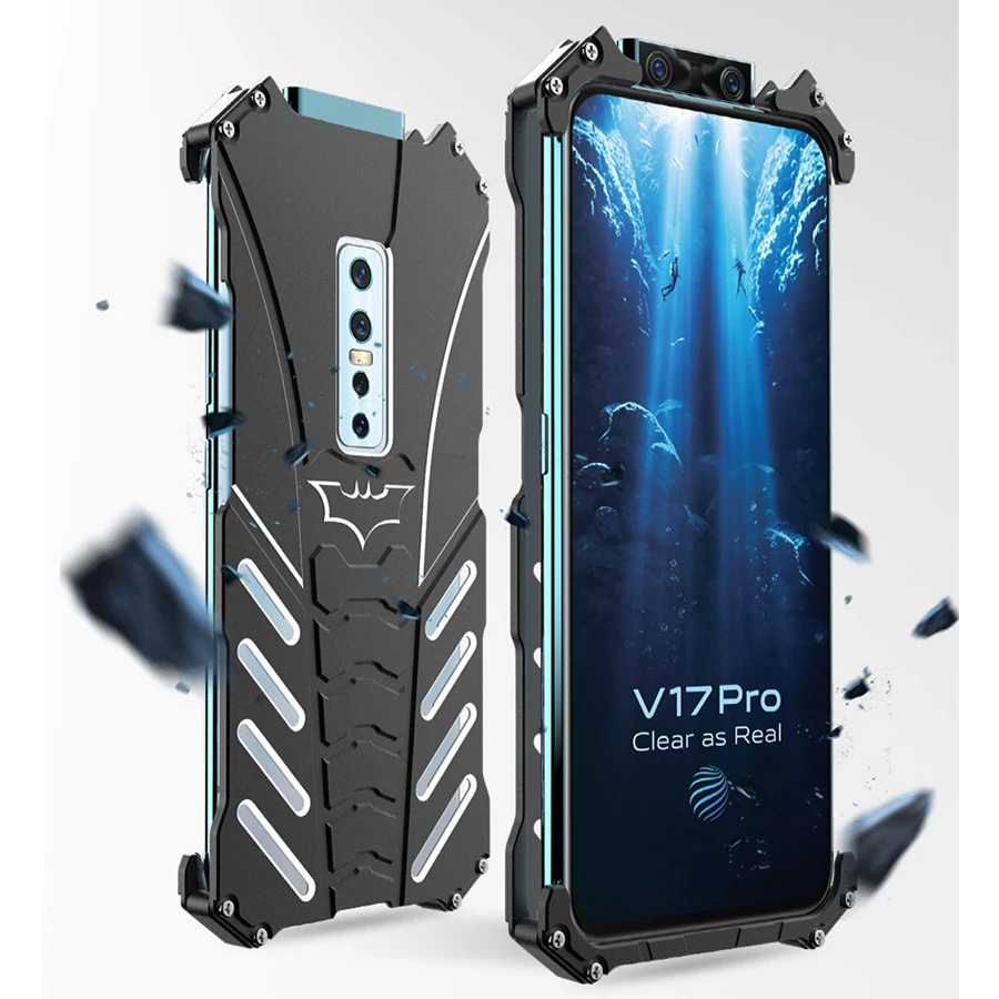 Алюминиевый металлический чехол для VIVO V17 Pro X27 S1 IQOO Z1 Z3 NEX 3 X21 i X21S Y66 Y67 Y79 Y85|Бамперы| |