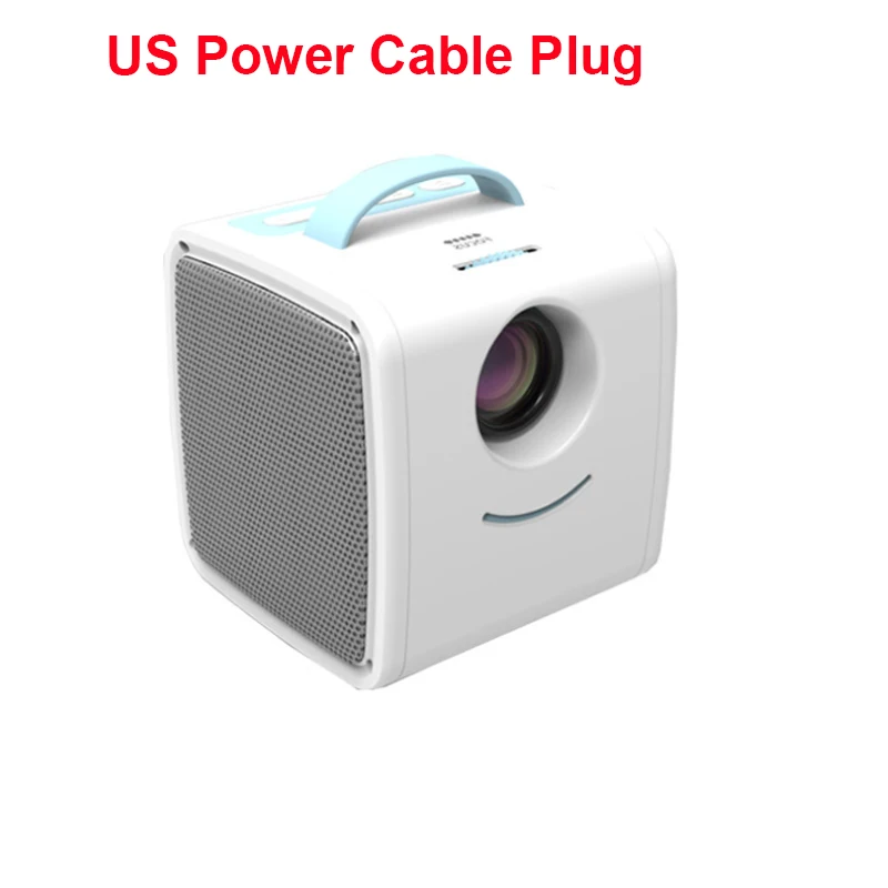 Мини проектор Q2 развлекательный порт с портом AV светодиодный американской
