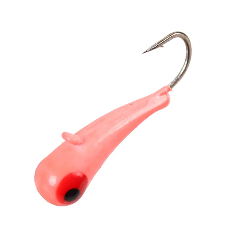 MAXIMUMCATCH Ant Ice Jig With Eye Banana Diamond Ball Winter Fishing Lure Quality Mini Tungsten Metal Lead Head Hook Bait |