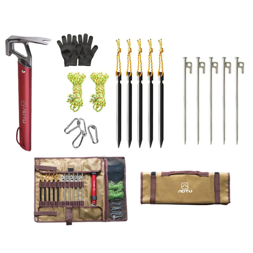 

Outdoor Camping Tent Nail Bag Stakes Sack Storage Bags Oxford Case Hiking Pegs Organizer Portable Pouch For Tent Accessories Kit