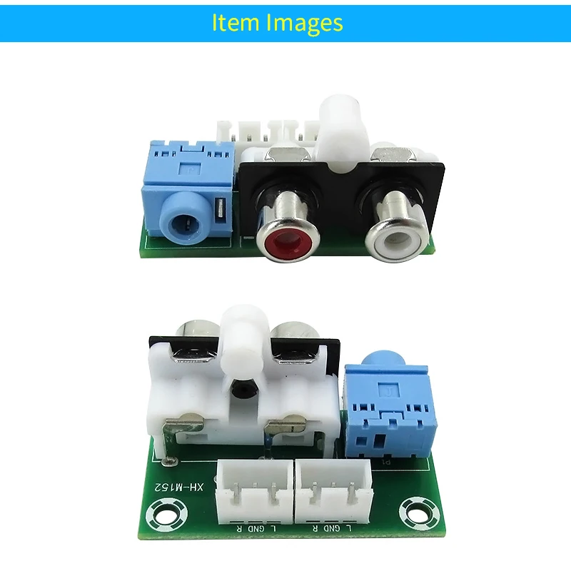 Соединительная плата для разъема наушников UNISIAN аудио разъем RCA aux3.5 мм к