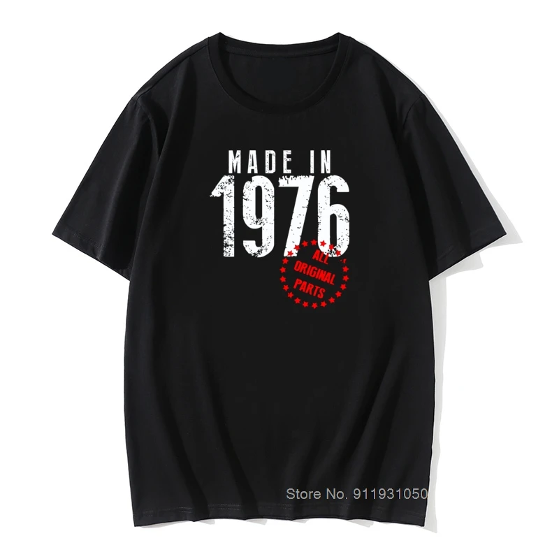 

Футболка мужская с коротким рукавом, 1976 хлопок, сделано в 100% году