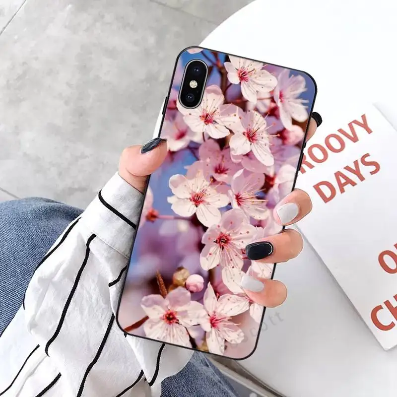 

Rose Peony lavender elegant Flower Phone Case for iPhone 11 12 mini pro XS MAX 8 7 6 6S Plus X 5S SE 2020 XR high quality funda
