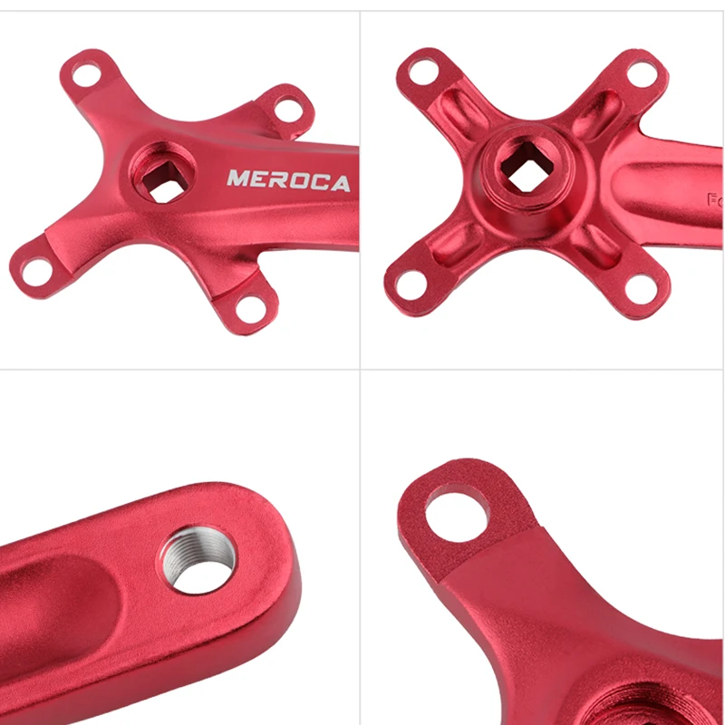 MEROCA горный велосипед квадратное отверстие звездочки 104BCD 170 мм рукоятка MTB