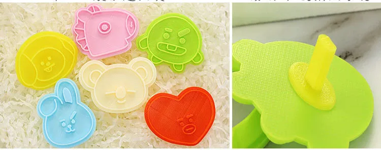 Kpop мультяшная форма для выпечки в форме печенья формы животные Мультяшные