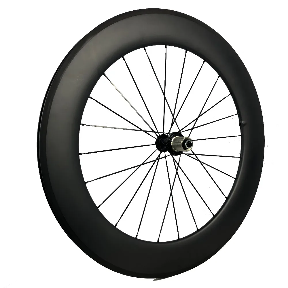 Ручная работа tech carbono road wheels triathlon carbon wheelset 700c 25 мм широкий U Профиль 80 мм колеса Novatec/R36 R13 DT 350 240s ступица