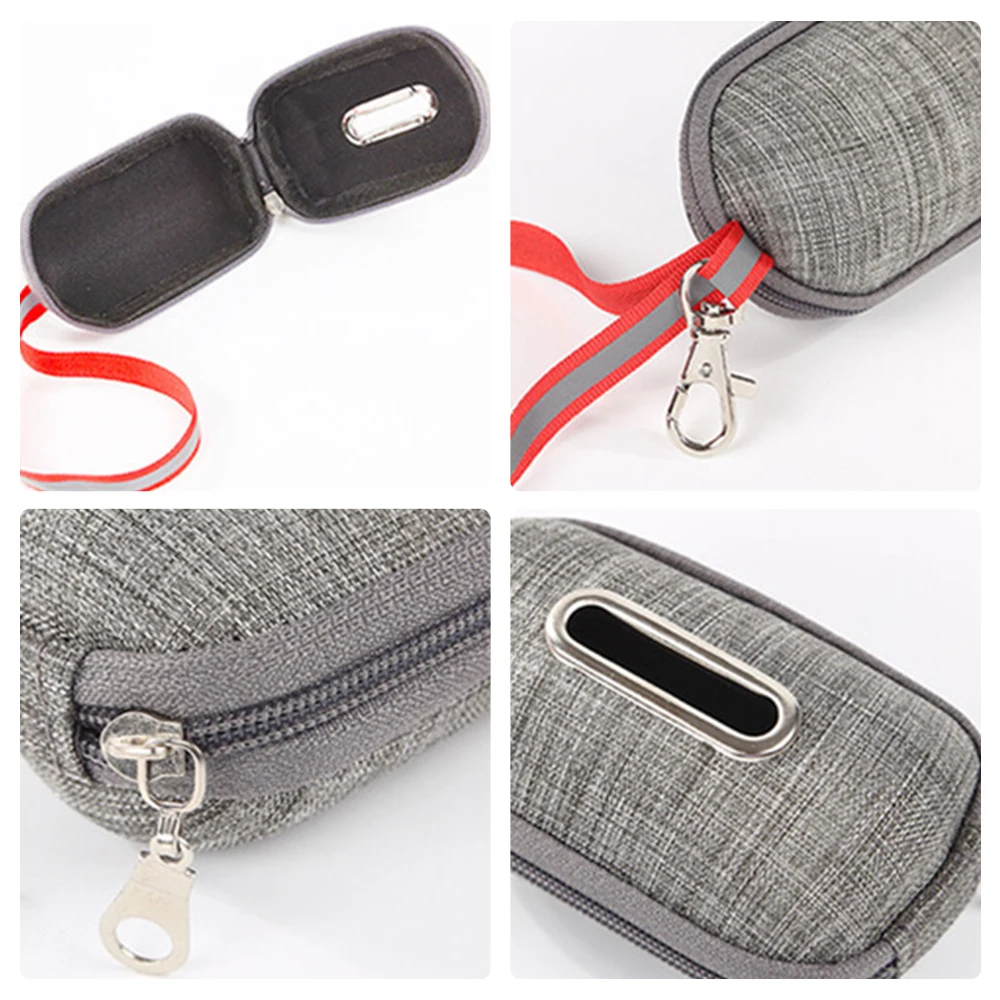 Портативный корм для питомцев собаки отходов контейнер мусора с веревкой |