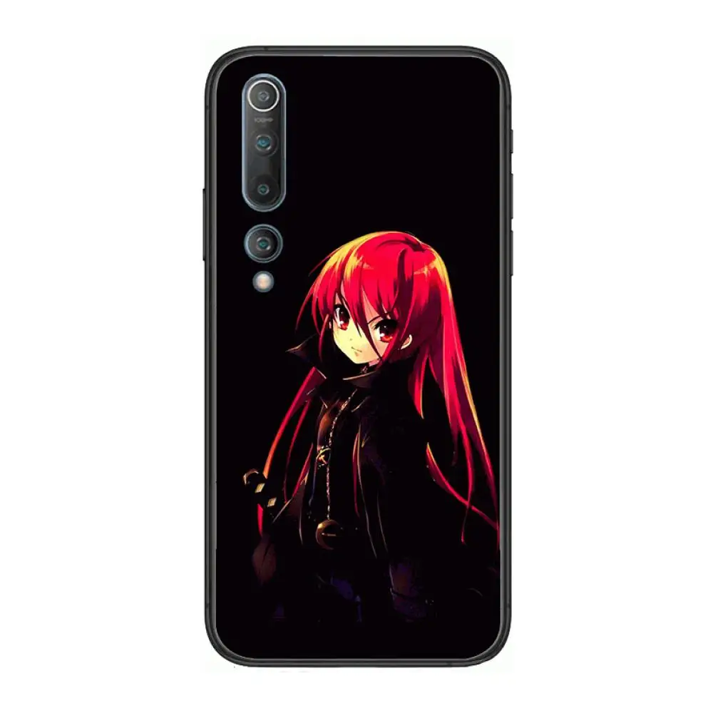 

Anime Shakugan No Shana Phone Case For xiaomi mi11 5g 10 liti Ultra 9Pro SE 3 8 Note Anime Black Cover Silicone Back Pretty tpu