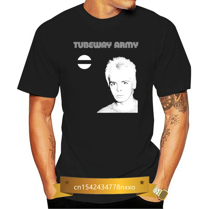 

Tubeway Army ( Gary Numan ) Bombers Era T Shirt Tatee1 - New Sleeves Cotton T-shirt Fashion