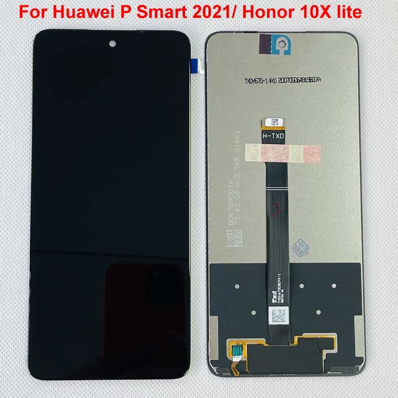 

6,67 "Оригинальный дисплей для Huawei Honor 10X lite X10 lite DNN-LX9 Y7A, ЖК-дисплей, сенсорный экран, дигитайзер для Huawei P Smart 2021