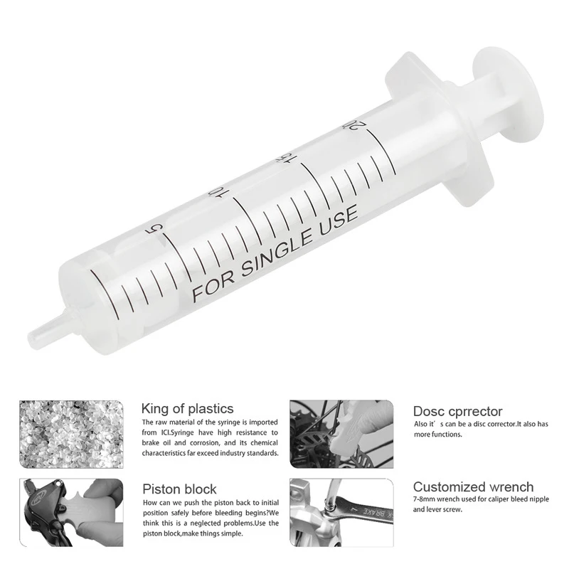 Набор инструментов для ремонта велосипедных гидравлических дисковых тормозов