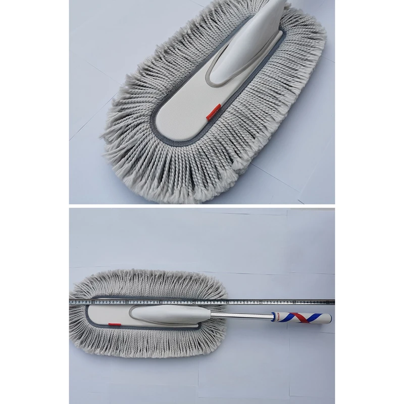 

Microfiber Car Dust Collector Exterior and Interior Cleaner with Retractable Handle Dust Collector Kit