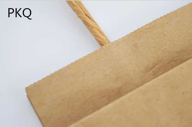 30 шт крафт-бумажная упаковочная сумка коричневый картон подарочные пакеты для