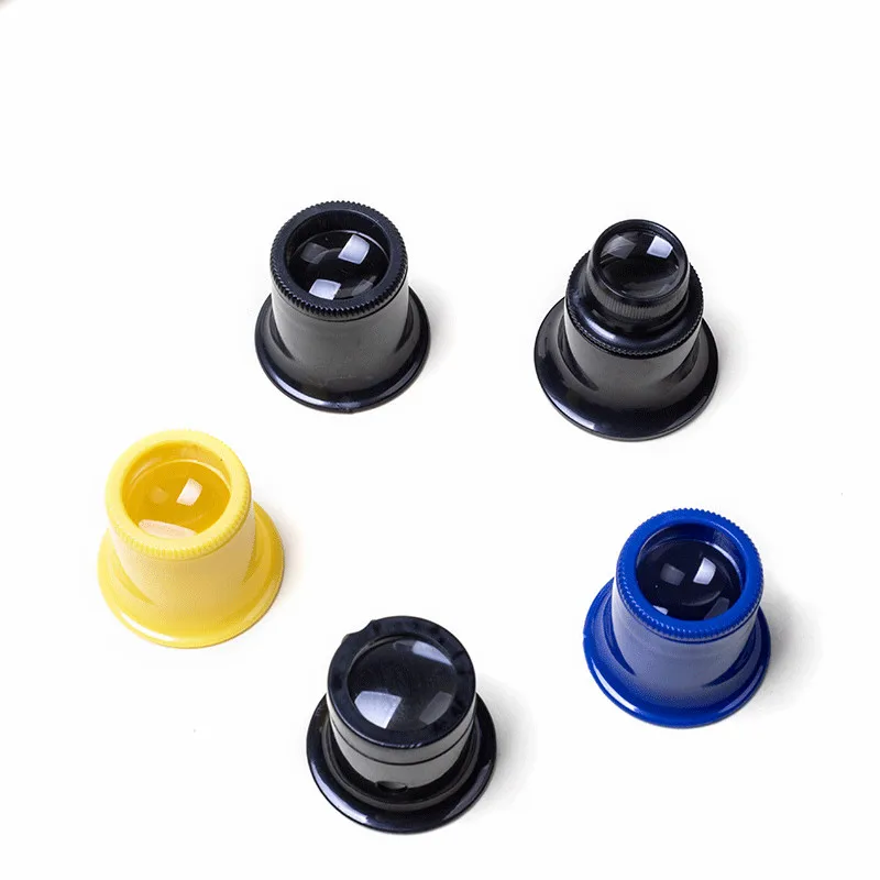 

BEAFIRY Jewelers Eye Loupe Loop Magnifier Tool 5X 10X 15X 20X Best for Jewelry, Diamonds, Gems, Coins, Engravings Watchmakers