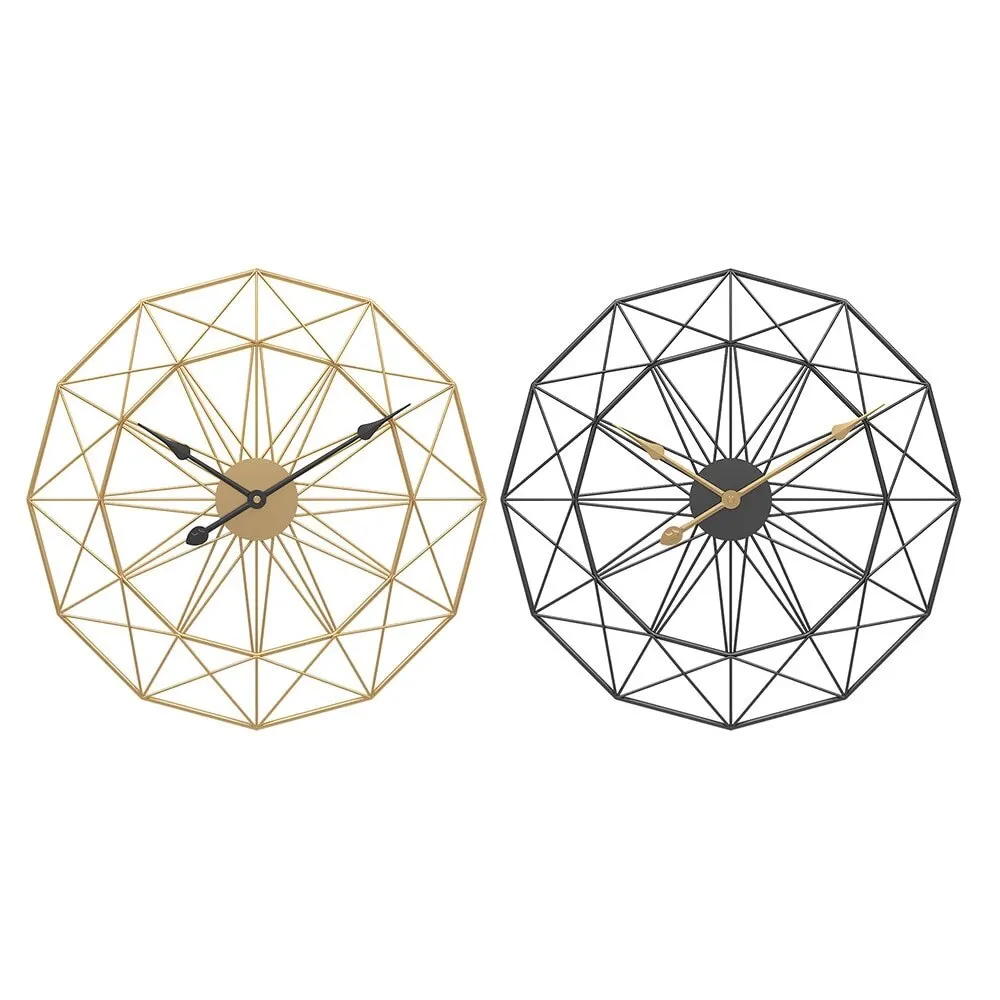 Железные настенные часы в скандинавском стиле ретро большая беззвучная вешалка