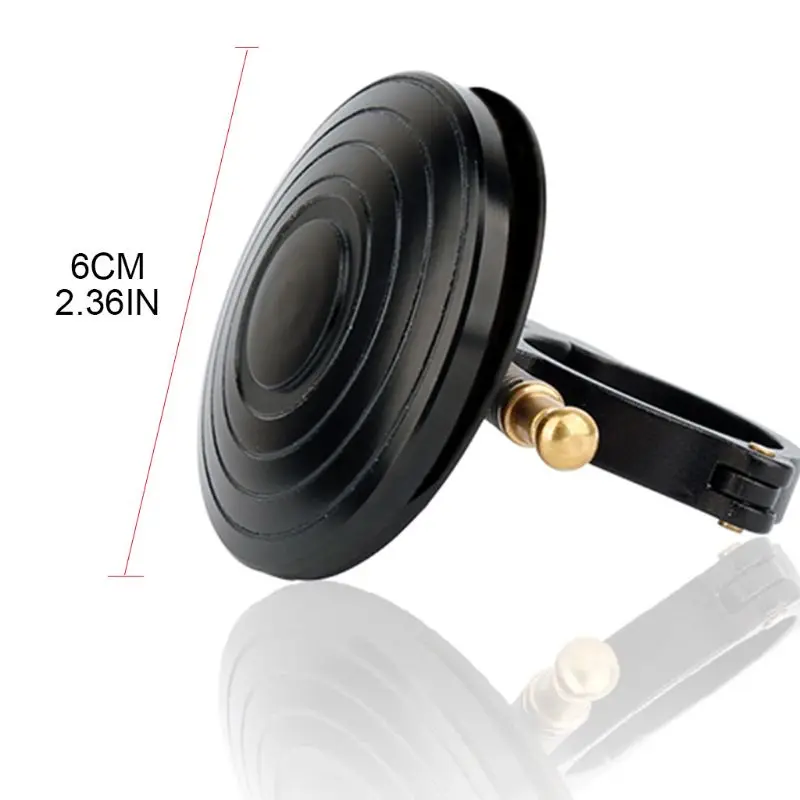 Classic Design Loud Crisp Clear Sound Mini Bike Bell Durable Creative Bicycle Spiral Rotation Ring for Mountain | Спорт и