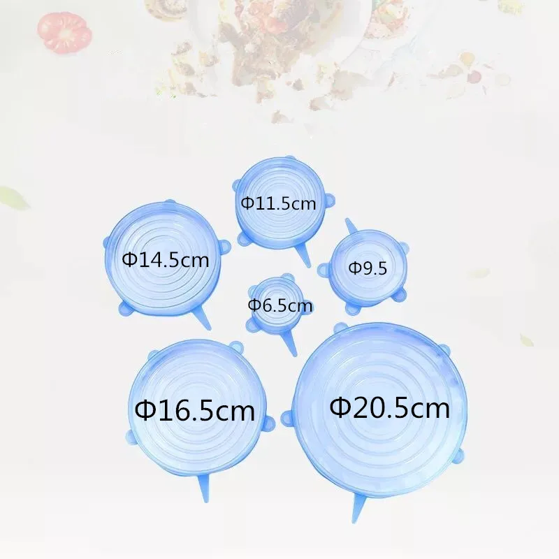 6 шт./компл. кухонные аксессуары безопасность пищевых продуктов силиконовая