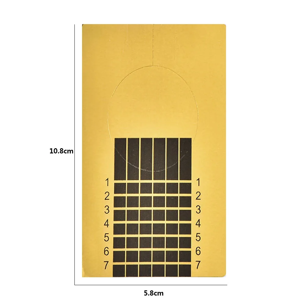 

20Pcs/set Nail Phototherapy Crystal Nail Extension Paper Tray French Nail Form Gold Hot Sale Nail UV Gel Extension Art Tools