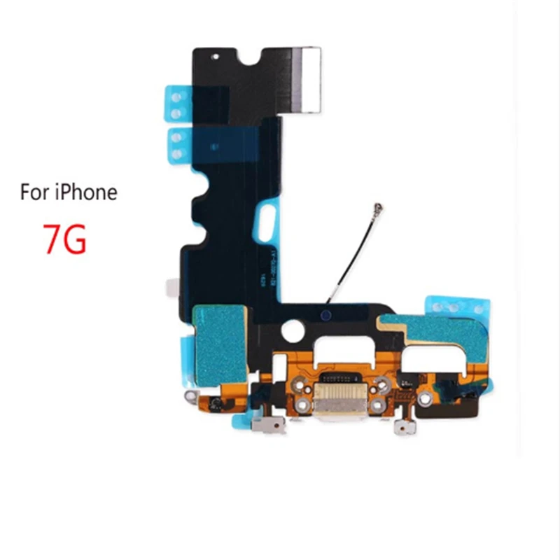 Для iPhone 7 Зарядное устройство USB Разъем данных шлейф разъема для наушников лента +