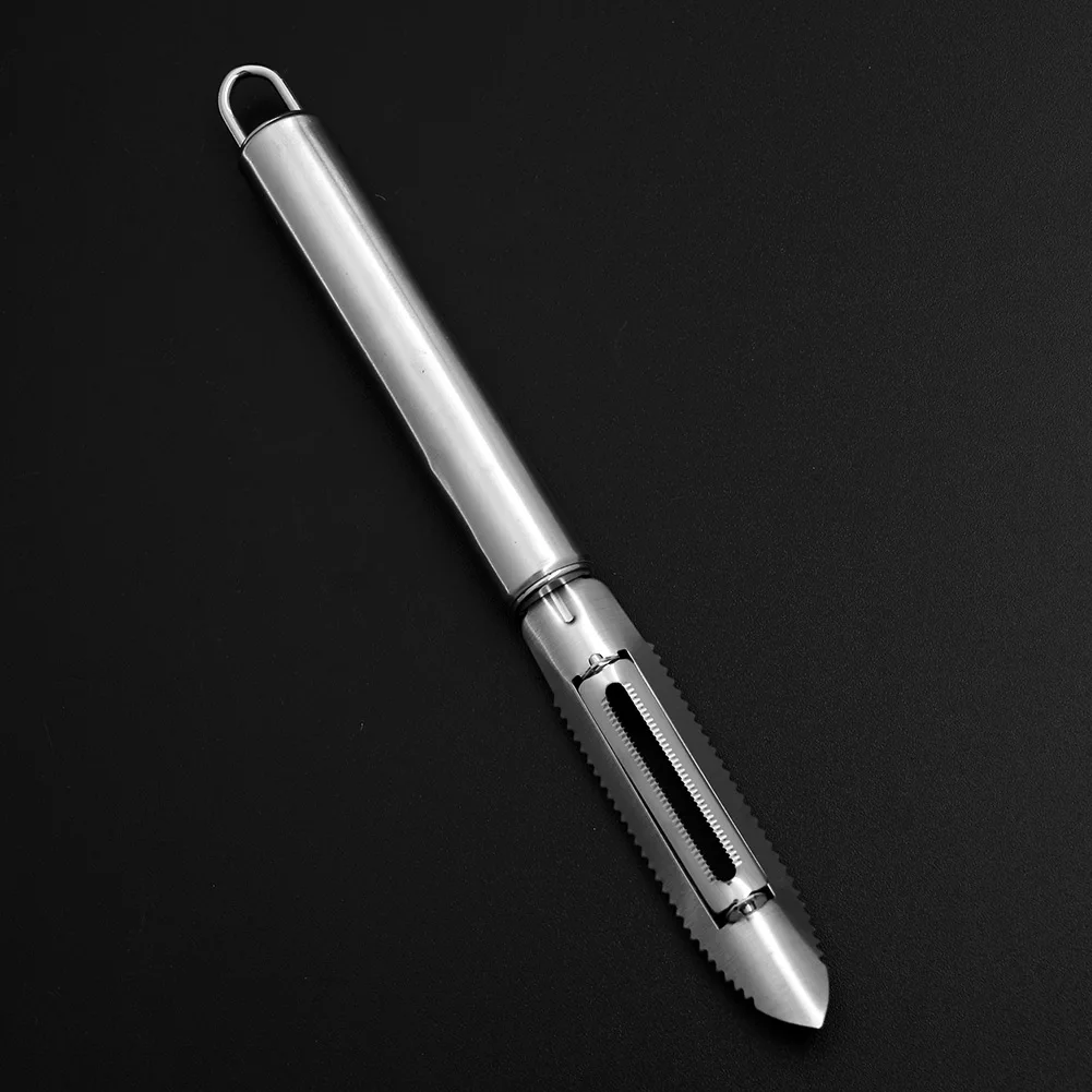 Быстрый безопасный из нержавеющей стали Фрукты Яблоко Овощечистка скребок