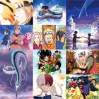 Картина по номерам сделай сам, японские аниме, сериалы акриловая, ручная роспись маслом, Настенная картина, украшение для дома, подарок