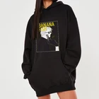 Толстовка с рисунком для мальчиков, женская Свободная Толстовка с длинным рукавом, винтажная толстовка с капюшоном, уличная одежда, пуловер, пальто