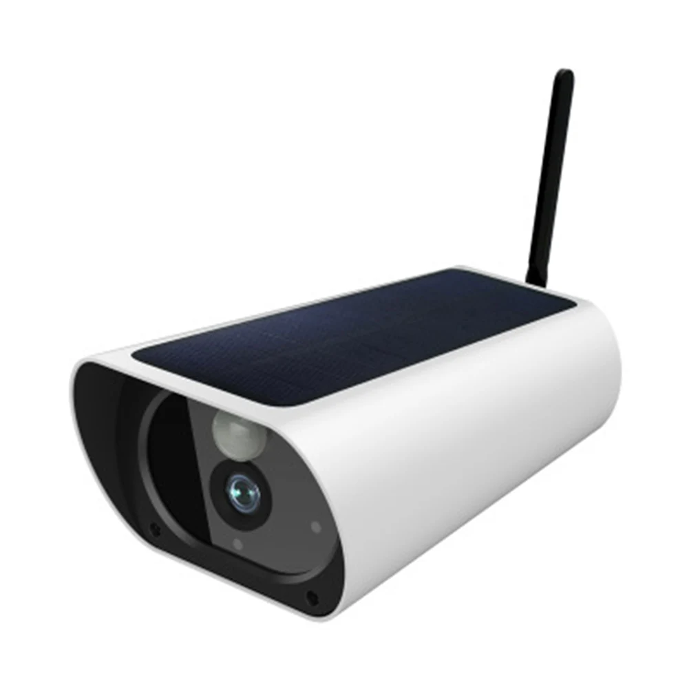 Беспроводная ip-камера с питанием от солнечной батареи 1080P уведомление PIR ночное