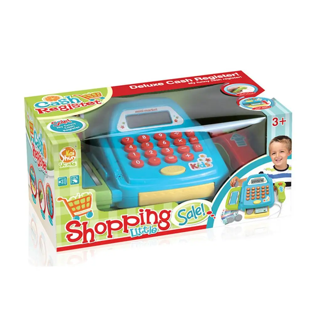 

Hobbylane Children Educational Toy Home Family Game Supermarket Checkout Counter Shopping Toy