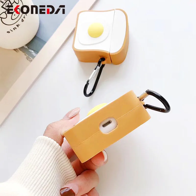 EKONEDA милый мультяшный чехол для Airpods 1/2 силиконовый мягкий защитный Pro 3 |