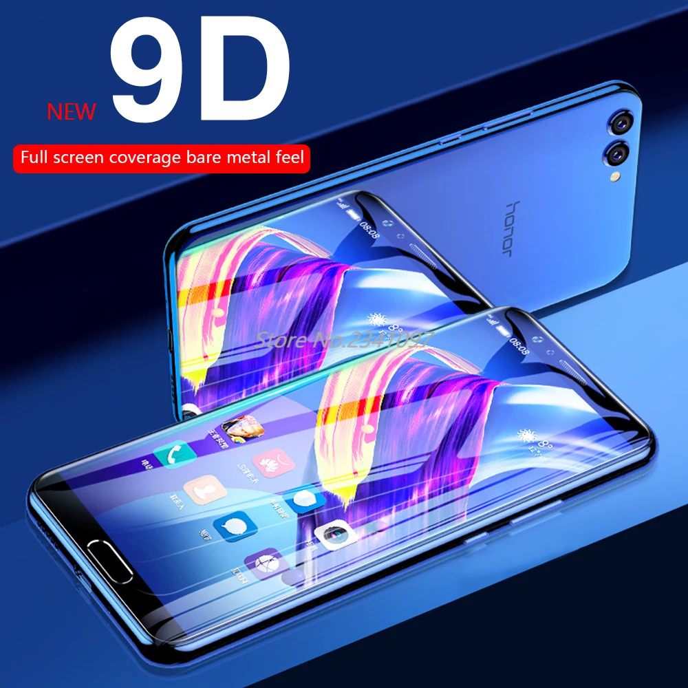 Закаленное защитное стекло 9D для Honor 8X защиты экрана Huawei 10 Lite Note 9 7A 7X Magic 2 |